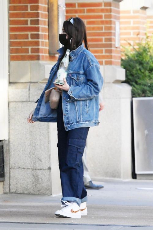 Kacey Musgraves in Double Denim Out and About in New York 03/25/2021