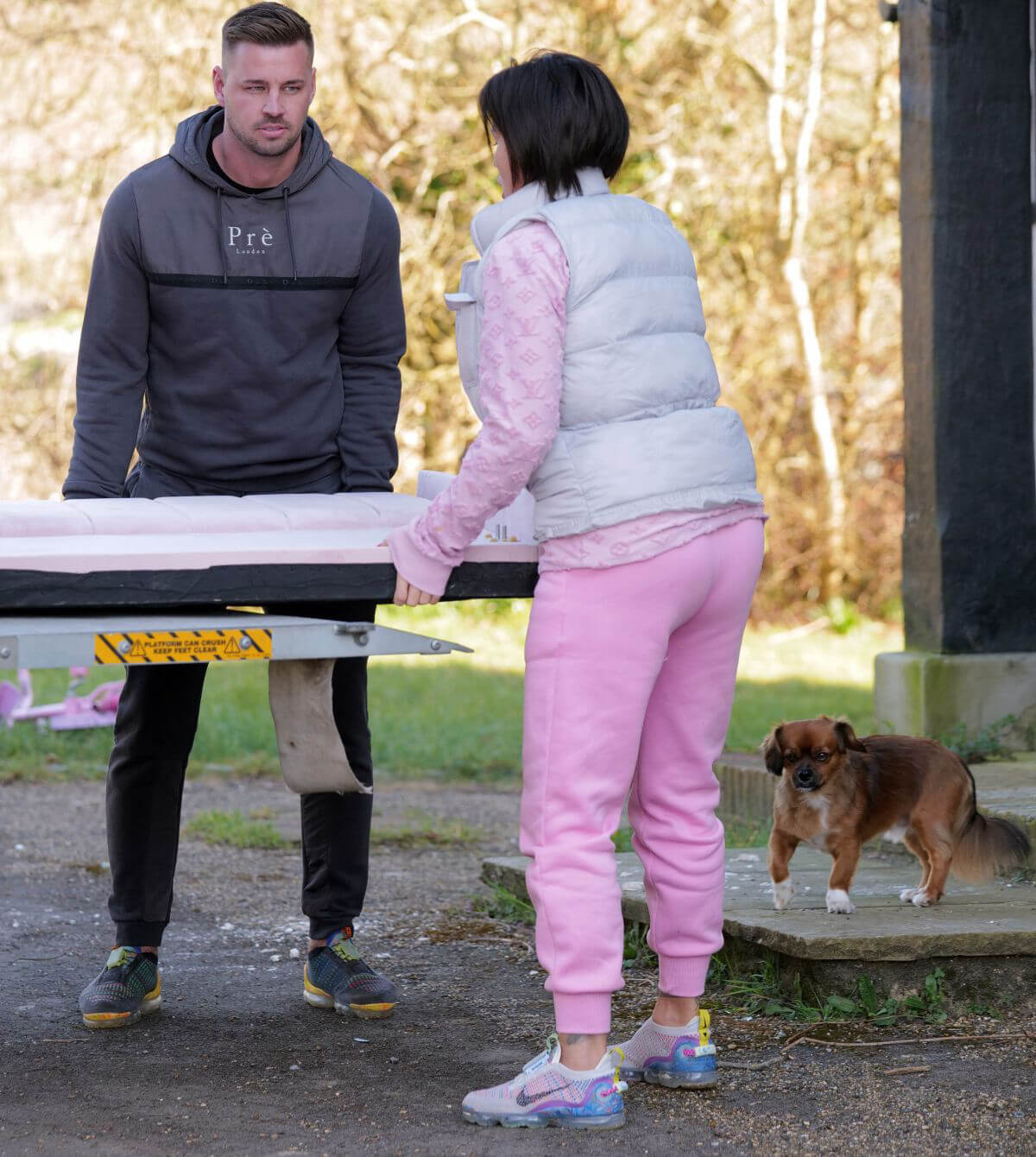 Katie Price and Carl Woods Move Out of Katie's Rented Home in Surrey 03/23/2021