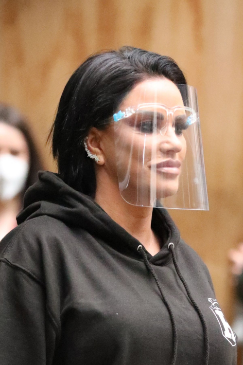 Katie Price Steps Out from Hair Salon in Leeds 03/10/2021 5
