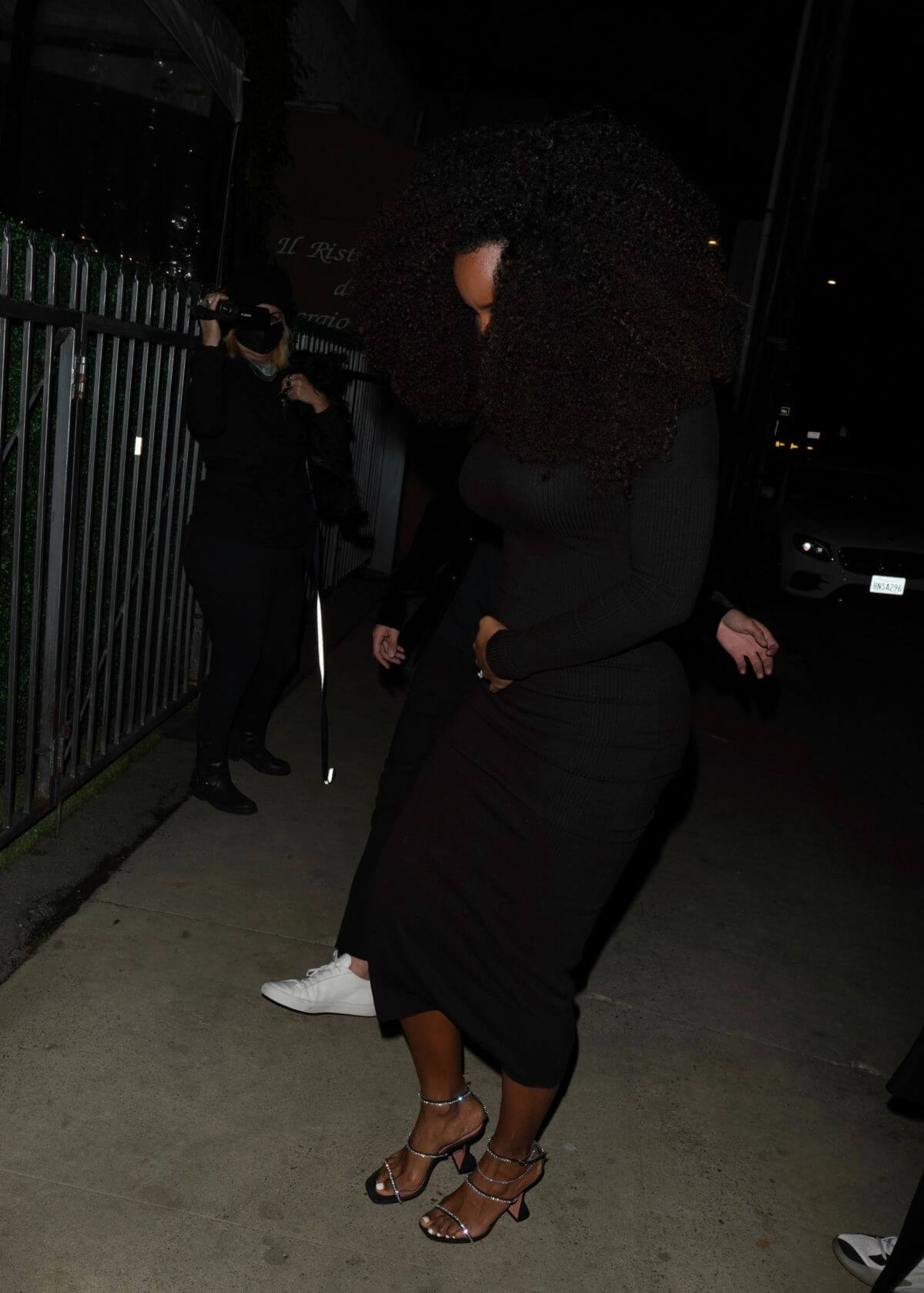 Kelly Rowland Seen at Giorgio Baldi in Santa Monica 03/14/2021