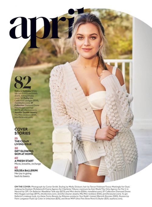 Kelsea Ballerini Covers Shape Magazine, April 2021