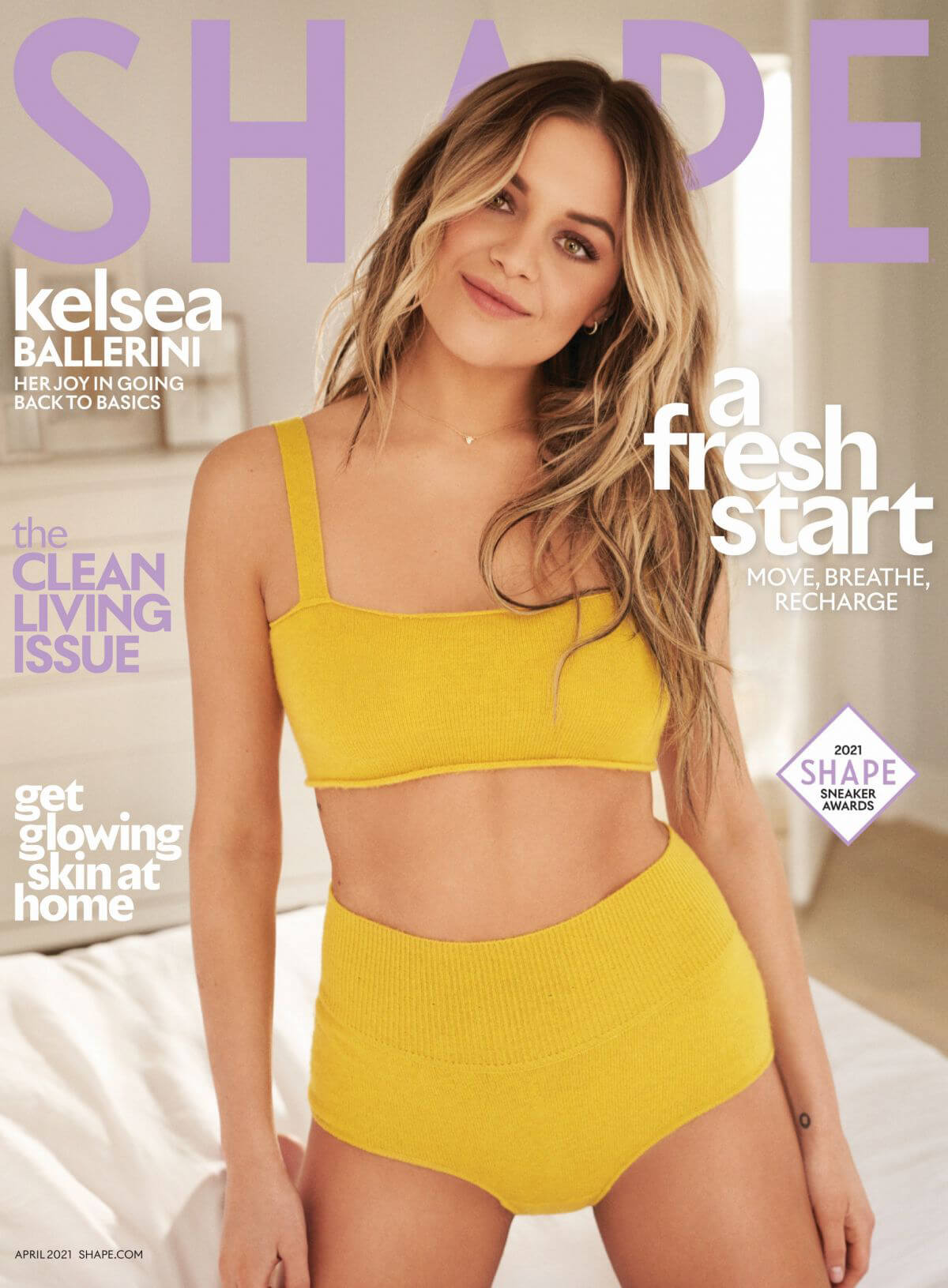 Kelsea Ballerini Covers Shape Magazine, April 2021 8