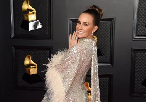Keltie Knight attends 2021 Grammy Awards in Los Angeles 03/14/2021 2
