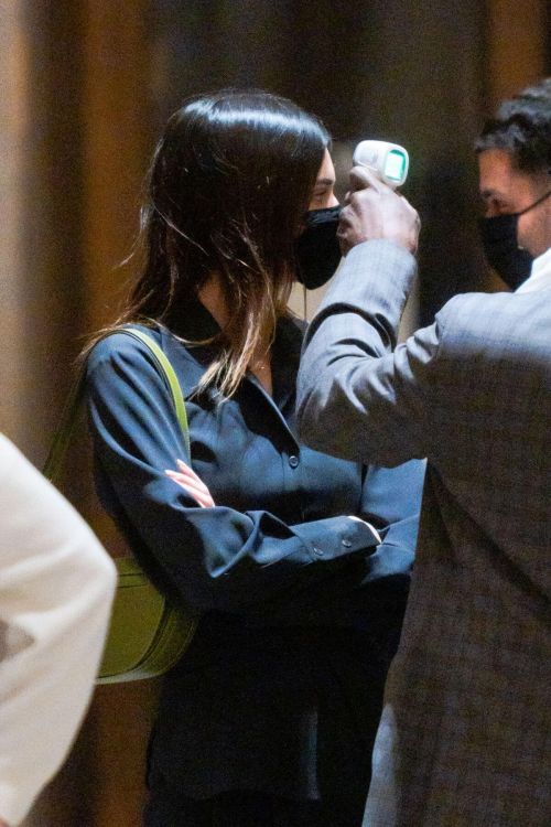 Kendall Jenner Seen at Nobu in New York 03/20/2021 1