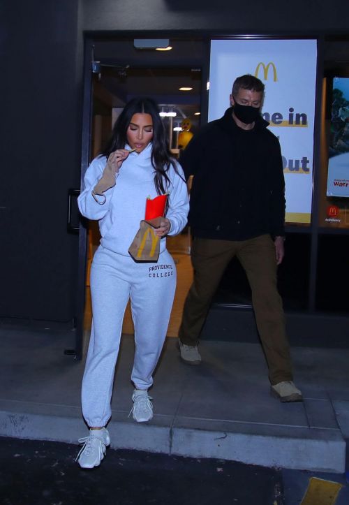 Kim Kardashian Seen at a McDonalds in Calabasas 03/16/2021 6