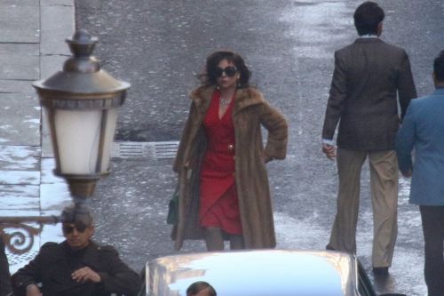 Lady Gaga Arrived on the Set of House of Gucci in Rome 03/31/2021 5