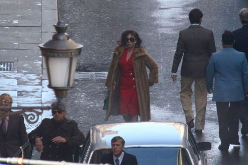 Lady Gaga Arrived on the Set of House of Gucci in Rome 03/31/2021 6