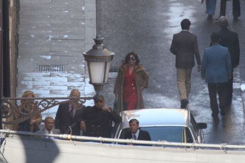 Lady Gaga Arrived on the Set of House of Gucci in Rome 03/31/2021 3