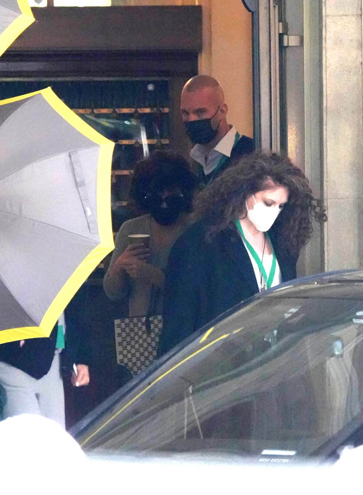 Lady Gaga is Seen Leaving Her Hotel in Rome 03/24/2021