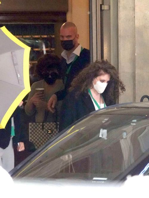 Lady Gaga is Seen Leaving Her Hotel in Rome 03/24/2021 4