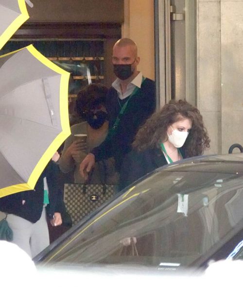 Lady Gaga is Seen Leaving Her Hotel in Rome 03/24/2021 6