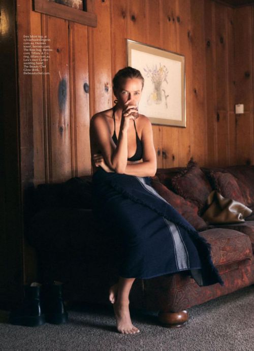 Lara Bingle on the cover of Marie Claire Magazine, Australia February 2021 6
