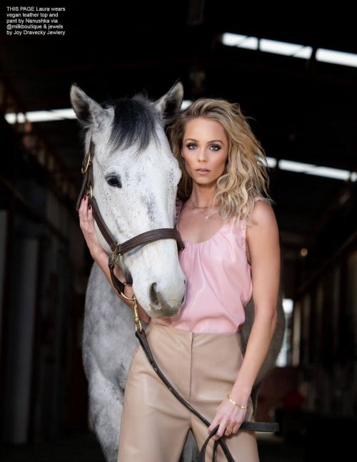 Laura Vandervoort On The Cover Page Of M. Citizen Magazine, Spring 2021 5