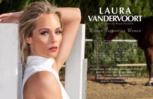 Laura Vandervoort On The Cover Page Of M. Citizen Magazine, Spring 2021 11