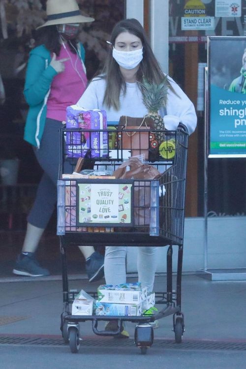 Lauren Parsekian out for Grocery Shopping in Los Feliz 02/24/2021 3