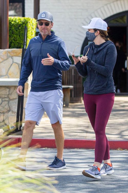 Lauren Zima and Chris Harrison Steps Out for Lunch in Los Angeles 03/24/2021 1
