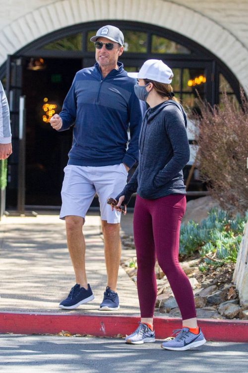 Lauren Zima and Chris Harrison Steps Out for Lunch in Los Angeles 03/24/2021 5
