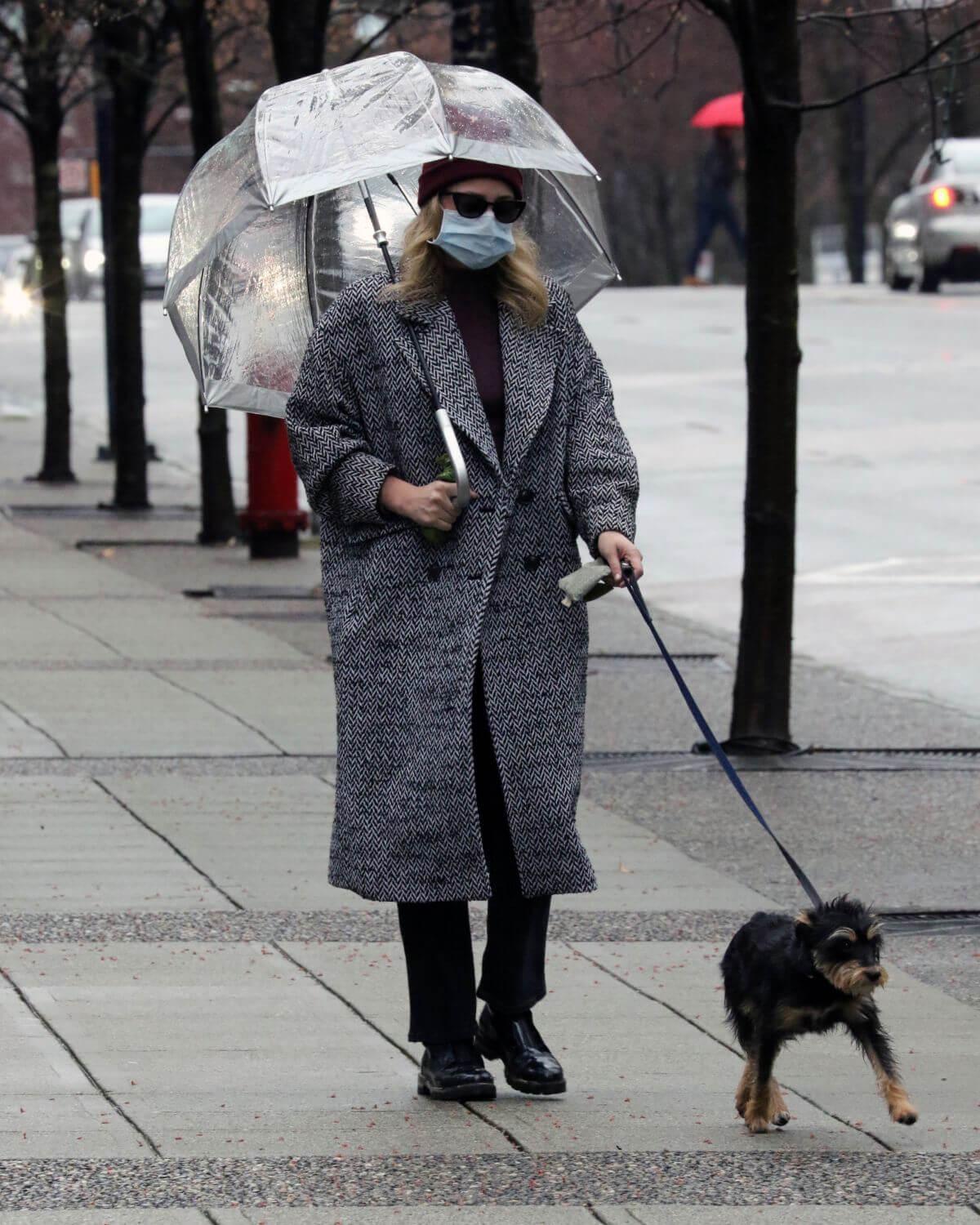 Lili Reinhart Steps Out with Her Dog in Vancouver 03/21/2020