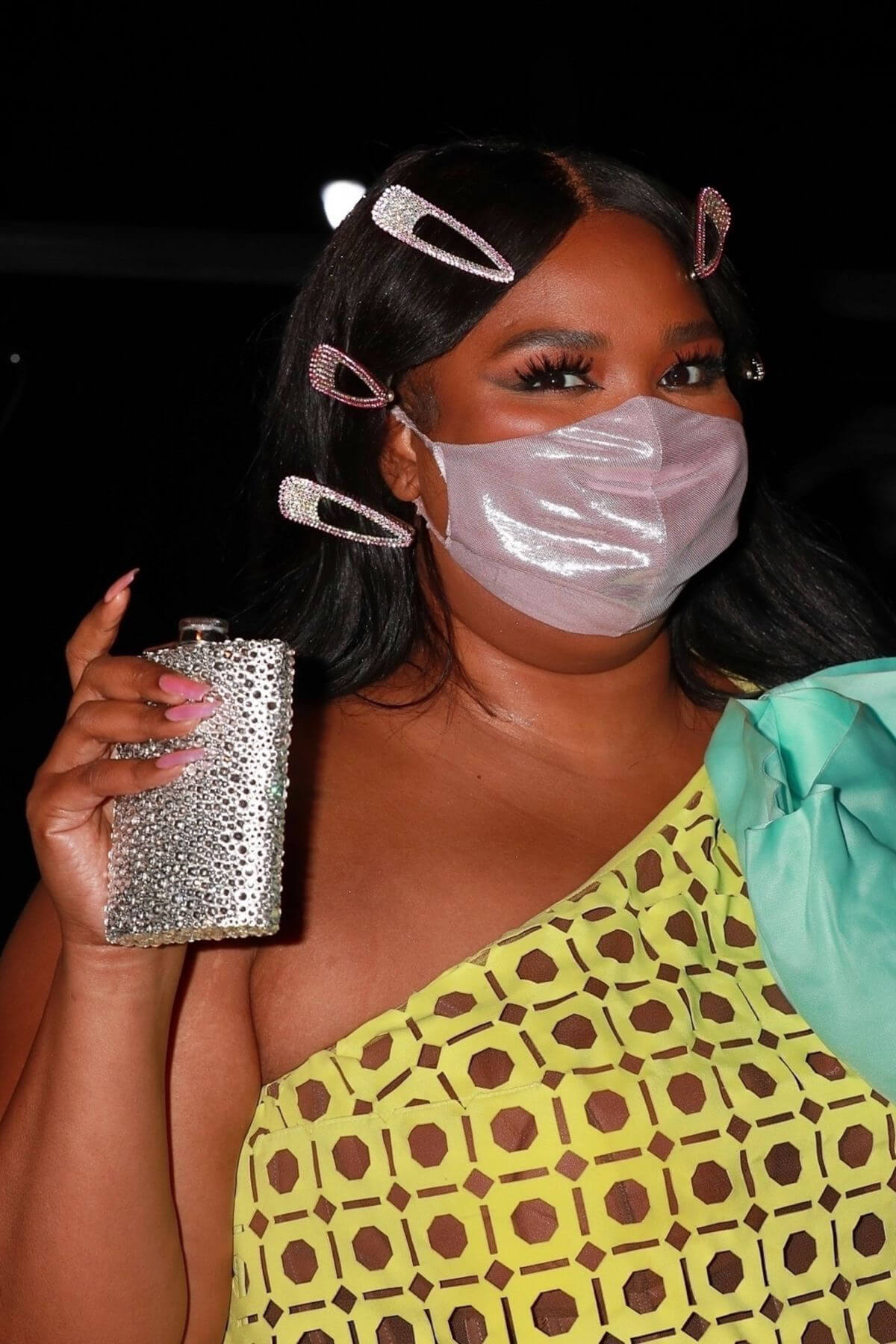 Lizzo at Craig's Following 2021 Grammys in West Hollywood 03/14/2021