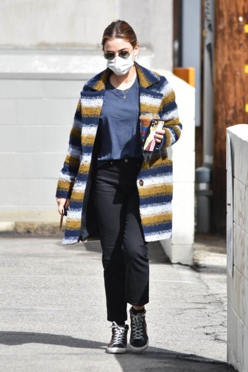 Lucy Hale Steps Out for Coffee in Los Angeles 03/11/2021 2