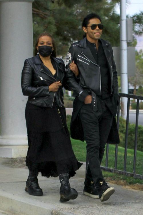 Maxine Jones Seen on the Set of a Music Video in West Hollywood 03/12/2021 3