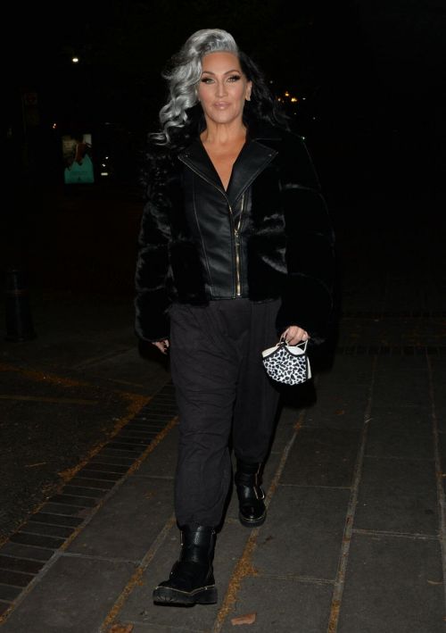 Michelle Visage Steps Out from BBC Studios in London 03/13/2021 3