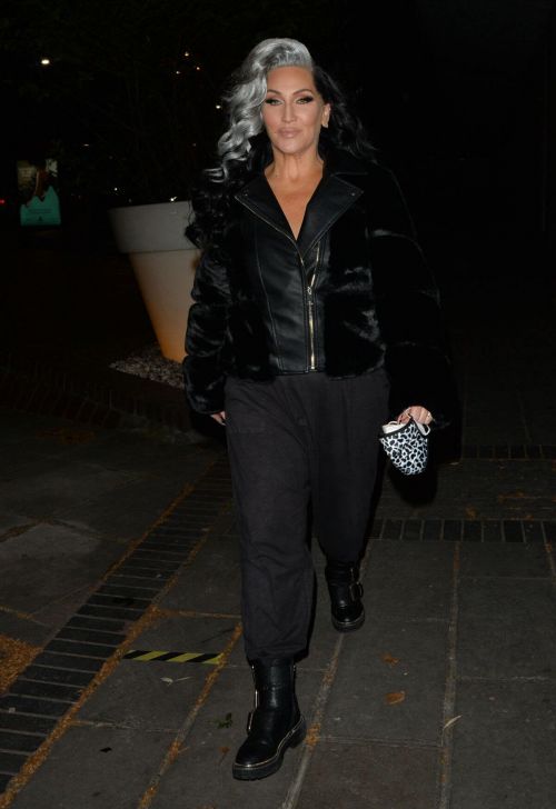 Michelle Visage Steps Out from BBC Studios in London 03/13/2021 4