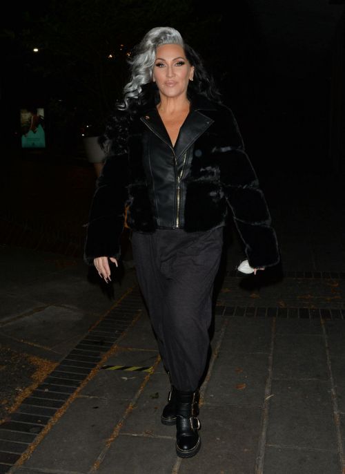 Michelle Visage Steps Out from BBC Studios in London 03/13/2021 3