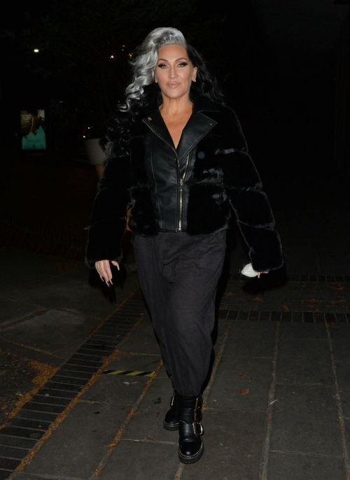 Michelle Visage Steps Out from BBC Studios in London 03/13/2021 6