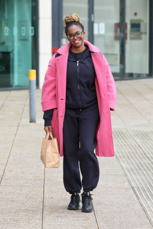 Oti Mabuse Steps Out in Leeds 03/14/2021 1