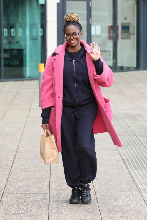 Oti Mabuse Steps Out in Leeds 03/14/2021 2