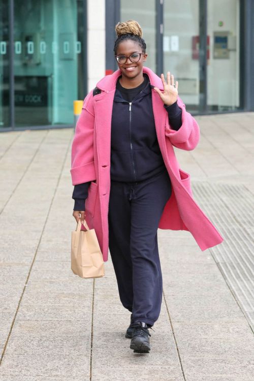 Oti Mabuse Steps Out in Leeds 03/14/2021 3