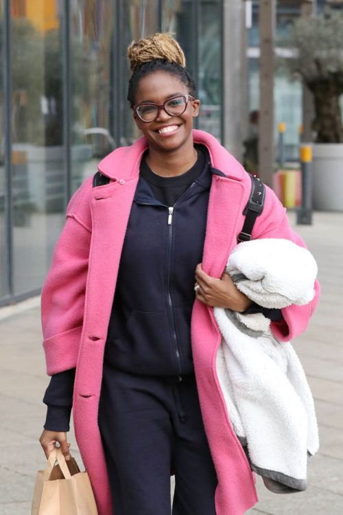 Oti Mabuse Steps Out in Leeds 03/14/2021 5