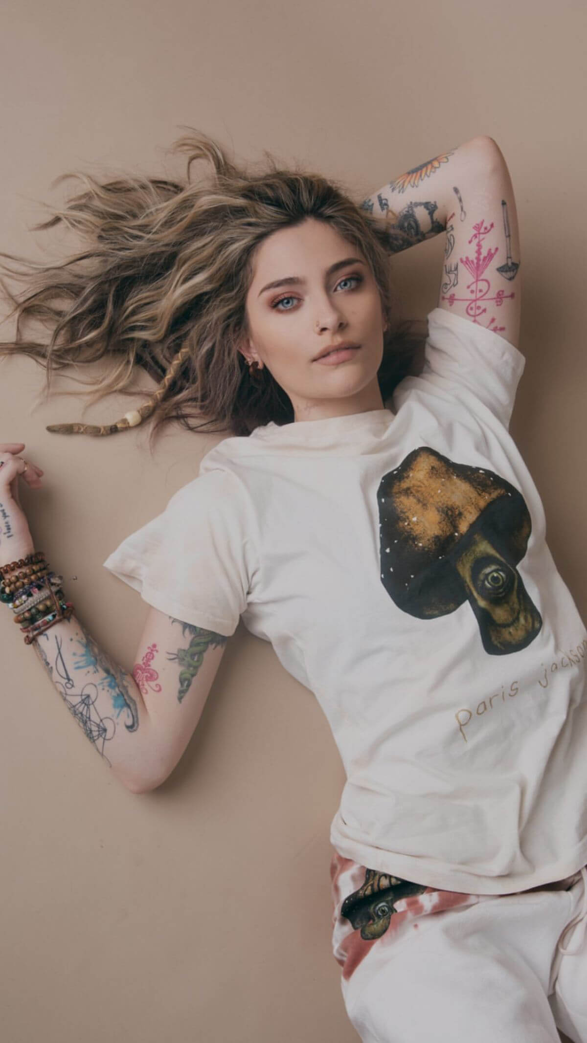 Paris Jackson Photoshoot For Album Merchandise February 2021