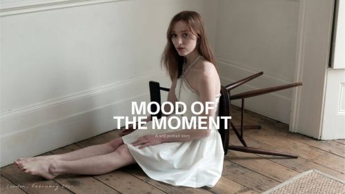 Phoebe Dynevor Poses for Self-Portrait Autumn Winter 2021 Campaign 13
