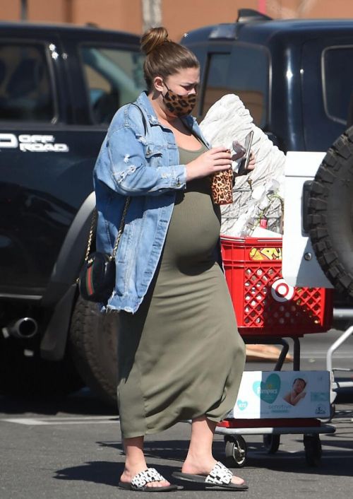 Pregnant Brittany Cartwright Out for Shopping at Target in Hollywood 02/24/2021 5
