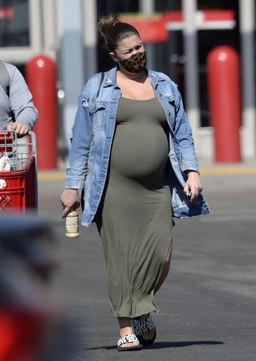 Pregnant Brittany Cartwright Out for Shopping at Target in Hollywood 02/24/2021 2