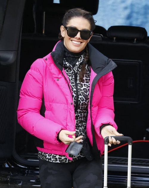 Rebekah Vardy and Andy Buchanan Out and About at Nottingham Ice Rink 02/23/2021 6