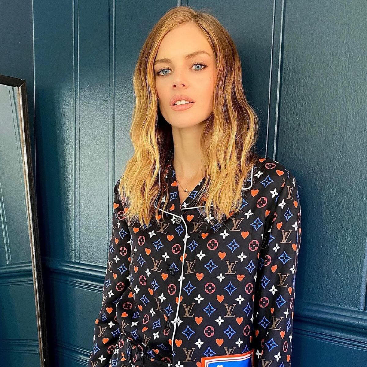 Samara Weaving ready for Louis Vuitton Virtual Ready-to-wear Women's Show 2021