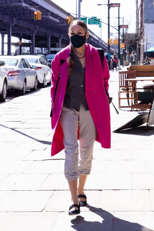 Sarah Jessica Parker Day Out in New York 03/13/2021 2