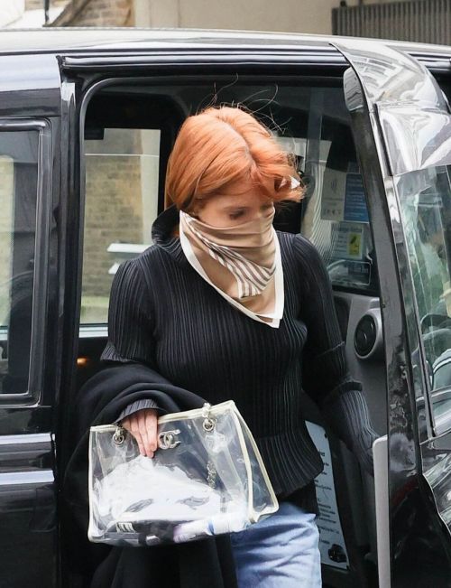 Stacey Dooley is Seen Arriving at BBC Studio in London 03/13/2021 6