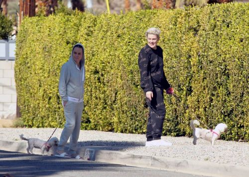 Taryn Manning Steps Out with Her Dogs in Palm Springs 03/09/2021 3