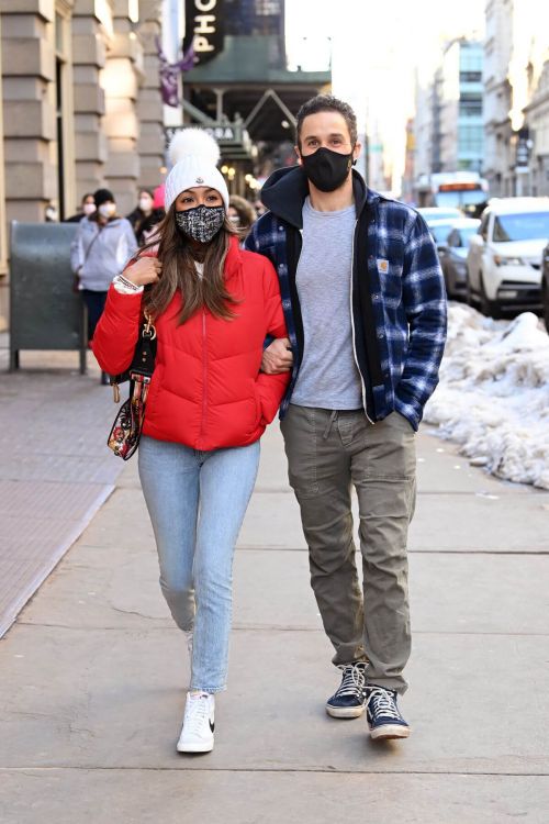 Tayshia Adams and Her Fiance Zac Clark Out in New York 02/21/2021 6