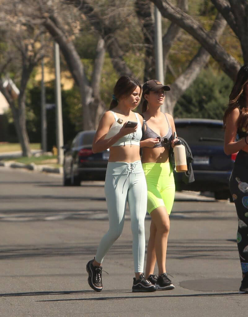 Victoria Justice and Madison Reed Workout Together at a Personal Trainer
