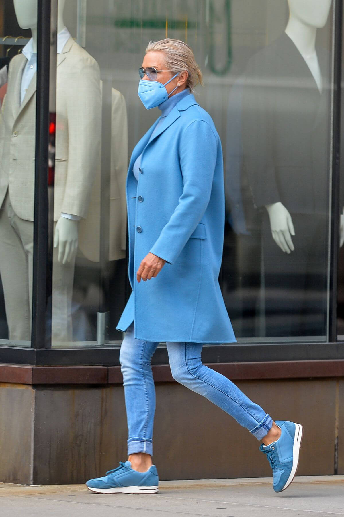 Yolanda Hadid Day Out in New York 03/11/2021