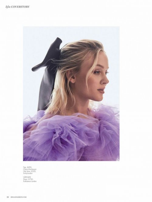 Zara Larsson On The Cover Page Of Hello Fashion Magazine, February 2021 5