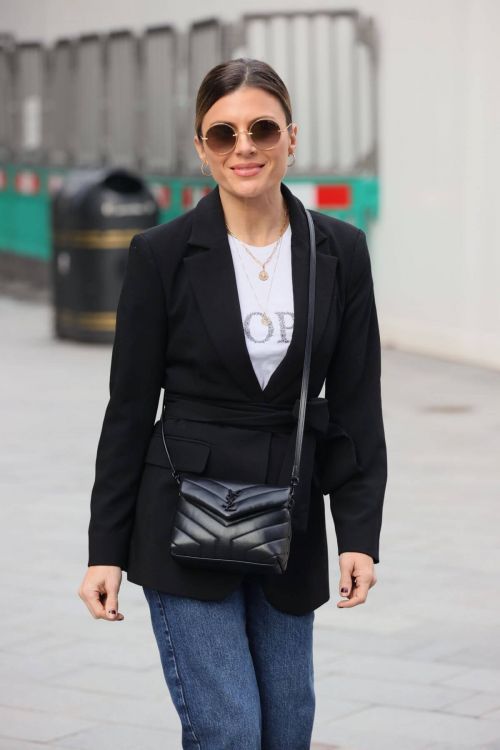 Zoe Hardman is Seen Arriving at Heart Radio in London 03/14/2021 6
