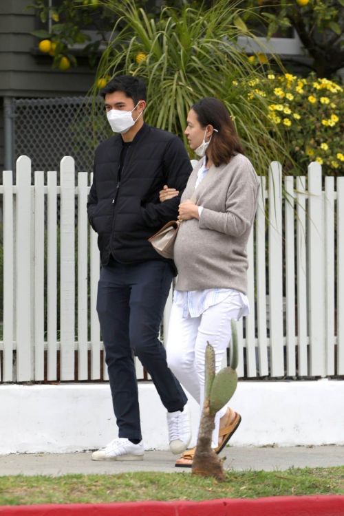 Liv Lo and Henry Golding Out and About in Los Angeles 03/20/2021 5
