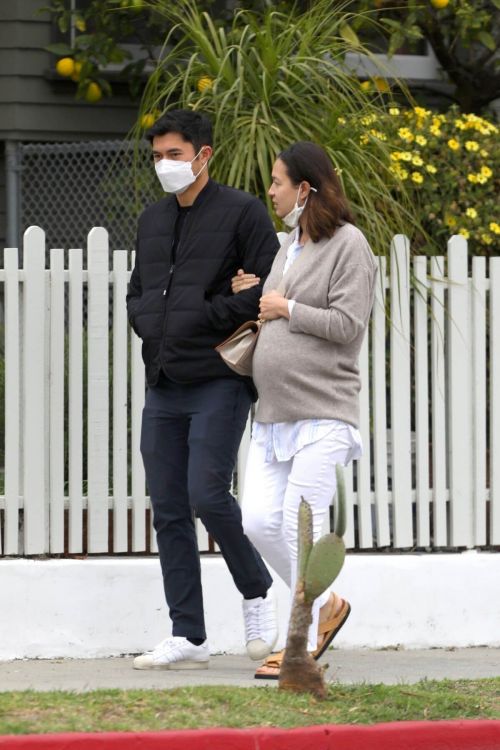 Liv Lo and Henry Golding Out and About in Los Angeles 03/20/2021 3