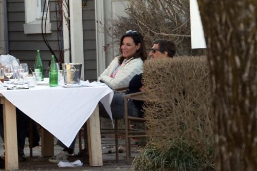 Luann de Lesseps Steps Out for Lunch in Sag Harbor 03/21/2021 5